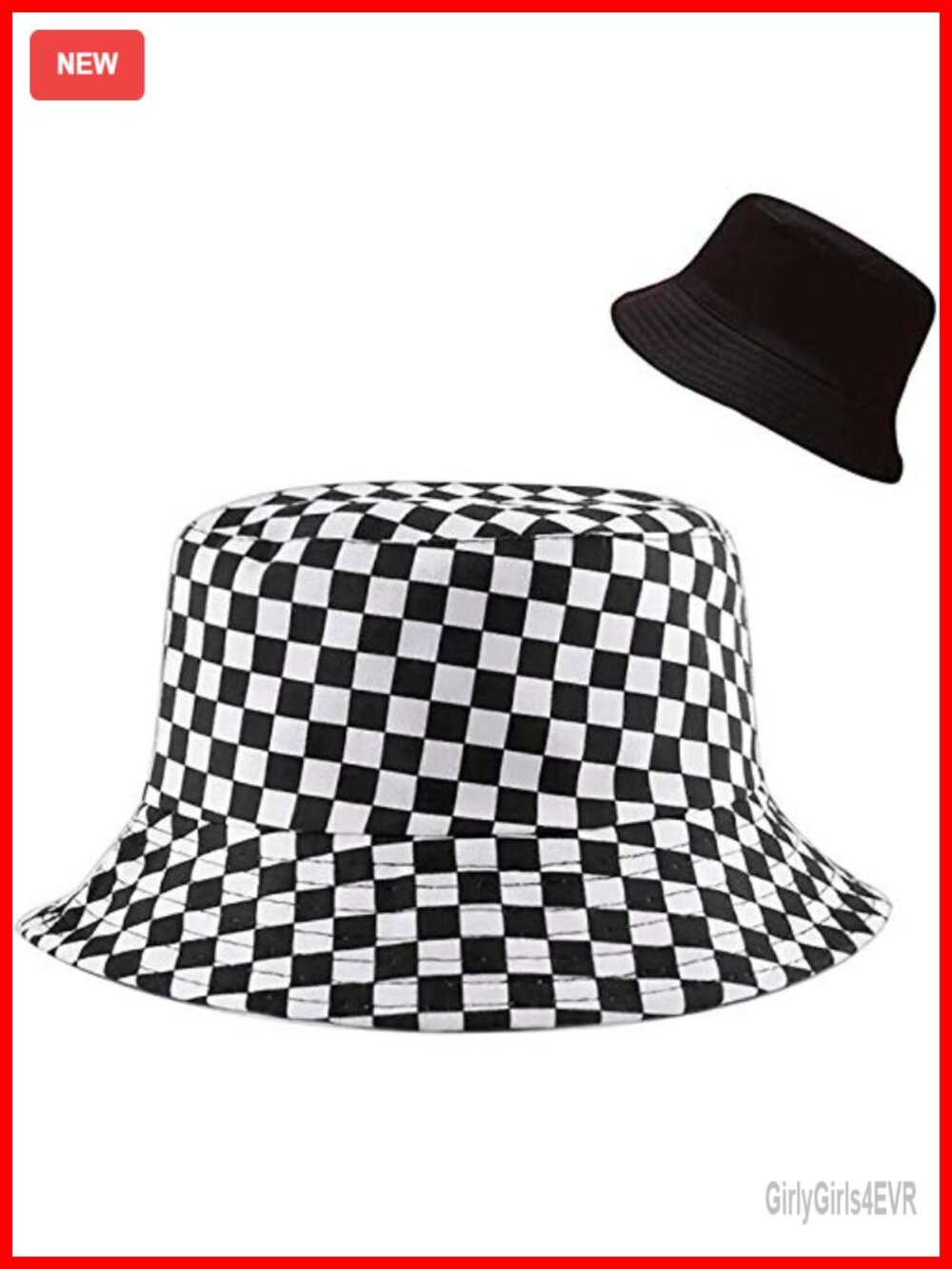 Reversible Bucket Hat Sun Protection Fishing Beach Hat